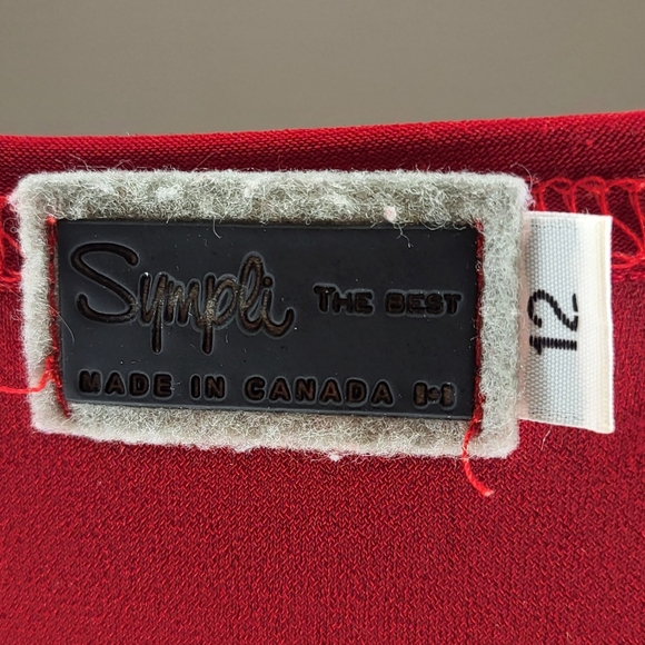 Simpli the Best Go To Tank Sleeveless Blouse size 12 - Picture 4 of 6